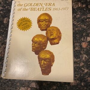 The Golden Era of The Beatles 1963-1977 Sheet Music Book